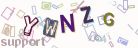 This is a captcha-picture. It is used to prevent mass-access by robots. (see: www.captcha.net)