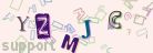 This is a captcha-picture. It is used to prevent mass-access by robots. (see: www.captcha.net)