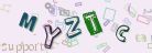 This is a captcha-picture. It is used to prevent mass-access by robots. (see: www.captcha.net)