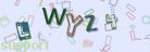 This is a captcha-picture. It is used to prevent mass-access by robots. (see: www.captcha.net)