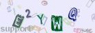 This is a captcha-picture. It is used to prevent mass-access by robots. (see: www.captcha.net)