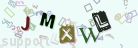 This is a captcha-picture. It is used to prevent mass-access by robots. (see: www.captcha.net)