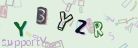 This is a captcha-picture. It is used to prevent mass-access by robots. (see: www.captcha.net)