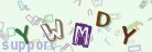 This is a captcha-picture. It is used to prevent mass-access by robots. (see: www.captcha.net)