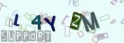 This is a captcha-picture. It is used to prevent mass-access by robots. (see: www.captcha.net)