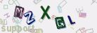 This is a captcha-picture. It is used to prevent mass-access by robots. (see: www.captcha.net)
