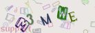 This is a captcha-picture. It is used to prevent mass-access by robots. (see: www.captcha.net)