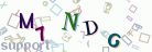 This is a captcha-picture. It is used to prevent mass-access by robots. (see: www.captcha.net)